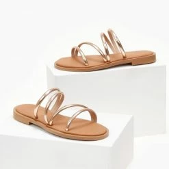 Σανδάλια δερμάτινα ESTIL με λεπτά λουράκια - Χαλκός 10 Σανδάλια δερμάτινα ESTIL με λεπτά λουράκια - Χαλκός -Σανδάλια κατάστημα sandalia dermatina estil me lepta lourakia 105367 sfmj