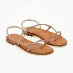 Σανδάλια δερμάτινα ESTIL με περαστό Strass λουράκι - Χαλκός 14 Σανδάλια δερμάτινα ESTIL με περαστό Strass λουράκι - Χαλκός -Σανδάλια κατάστημα sandalia dermatina estil me perasto strass louraki 105073 p511
