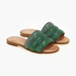 Σανδάλια δερμάτινα ESTIL με Strass φάσα - Πράσινο 9 Σανδάλια δερμάτινα ESTIL με Strass φάσα - Πράσινο -Σανδάλια κατάστημα sandalia dermatina estil me strass fasa 105829 n8j3