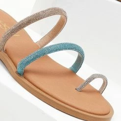 Σανδάλια δερμάτινα ESTIL με Strass και διχρωμία - Γαλάζιο 13 Σανδάλια δερμάτινα ESTIL με Strass και διχρωμία - Γαλάζιο -Σανδάλια κατάστημα sandalia dermatina estil me strass kai dixrwmia 105363 69nj