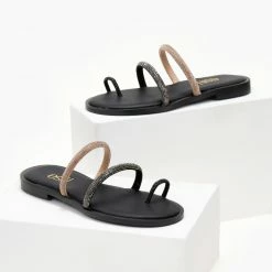 Σανδάλια δερμάτινα ESTIL με Strass και διχρωμία - Ατσαλί 13 Σανδάλια δερμάτινα ESTIL με Strass και διχρωμία - Ατσαλί -Σανδάλια κατάστημα sandalia dermatina estil me strass kai dixrwmia 105365 vkor