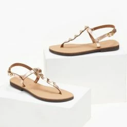 Σανδάλια δερμάτινα Estil με τρουκς - Χαλκός 9 Σανδάλια δερμάτινα Estil με τρουκς - Χαλκός -Σανδάλια κατάστημα sandalia dermatina estil me trouks 101868 xbg6