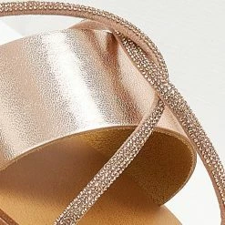 Σανδάλια δερμάτινα ESTIL με χιαστί Strass λουράκια - Χαλκός 8 Σανδάλια δερμάτινα ESTIL με χιαστί Strass λουράκια - Χαλκός -Σανδάλια κατάστημα sandalia dermatina estil me xiasti strass lourakia 106043 k463