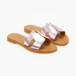 Σανδάλια δερμάτινα ESTIL σε μεταλλικά χρώματα - Ροζ 11 Σανδάλια δερμάτινα ESTIL σε μεταλλικά χρώματα - Ροζ -Σανδάλια κατάστημα sandalia dermatina estil se metallika xrwmata 105379 ktdz