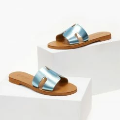 Σανδάλια δερμάτινα ESTIL σε μεταλλικά χρώματα - Γαλάζιο 13 Σανδάλια δερμάτινα ESTIL σε μεταλλικά χρώματα - Γαλάζιο -Σανδάλια κατάστημα sandalia dermatina estil se metallika xrwmata 105382 0lh3