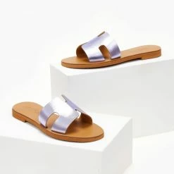 Σανδάλια δερμάτινα ESTIL σε μεταλλικά χρώματα - Λιλά 14 Σανδάλια δερμάτινα ESTIL σε μεταλλικά χρώματα - Λιλά -Σανδάλια κατάστημα sandalia dermatina estil se metallika xrwmata 105383 9ph2