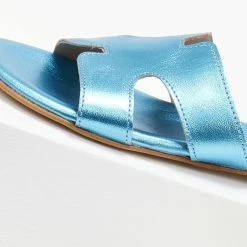 Σανδάλια δερμάτινα ESTIL σε μεταλλικά χρώματα - Μπλε 10 Σανδάλια δερμάτινα ESTIL σε μεταλλικά χρώματα - Μπλε -Σανδάλια κατάστημα sandalia dermatina estil se metallika xrwmata 105950 tf4g