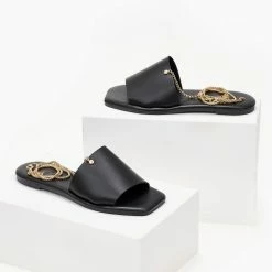 Σανδάλια δερμάτινα IRIS με Anklet αλυσίδα - Μαύρο 11 Σανδάλια δερμάτινα IRIS με Anklet αλυσίδα - Μαύρο -Σανδάλια κατάστημα sandalia dermatina iris me anklet alusida 102720 g8at