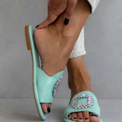 Σανδάλια δερμάτινα IRIS με ιριδίζουσες πέτρες - Βεραμάν 12 Σανδάλια δερμάτινα IRIS με ιριδίζουσες πέτρες - Βεραμάν -Σανδάλια κατάστημα sandalia dermatina iris me iridizouses petres 104322 92sn