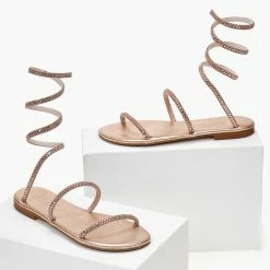 Σανδάλια δερμάτινα IRIS με κρύσταλλα - Χαλκός 13 Σανδάλια δερμάτινα IRIS με κρύσταλλα - Χαλκός -Σανδάλια κατάστημα sandalia dermatina iris me krustalla 104013 6g4p