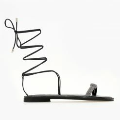 Σανδάλια δερμάτινα IRIS με Lace Up δέσιμο - Μαύρο/Ασημί 14 Σανδάλια δερμάτινα IRIS με Lace Up δέσιμο - Μαύρο/Ασημί -Σανδάλια κατάστημα sandalia dermatina iris me lace up desimo 104729 hp6g