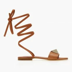 Σανδάλια δερμάτινα IRIS με Oversize τρουκ - Ταμπά 10 Σανδάλια δερμάτινα IRIS με Oversize τρουκ - Ταμπά -Σανδάλια κατάστημα sandalia dermatina iris me oversize trouk 105042 iopy