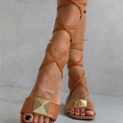 Σανδάλια δερμάτινα IRIS με Oversize τρουκ - Ταμπά 11 Σανδάλια δερμάτινα IRIS με Oversize τρουκ - Ταμπά -Σανδάλια κατάστημα sandalia dermatina iris me oversize trouk 105042 likx