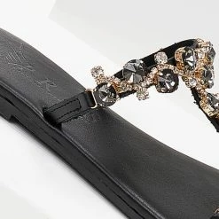 Σανδάλια δερμάτινα IRIS με πέτρες - Μαύρο 13 Σανδάλια δερμάτινα IRIS με πέτρες - Μαύρο -Σανδάλια κατάστημα sandalia dermatina iris me petres 102690 r6zs