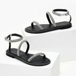 Σανδάλια δερμάτινα IRIS με πέτρες - Μαύρο/Ασημί 12 Σανδάλια δερμάτινα IRIS με πέτρες - Μαύρο/Ασημί -Σανδάλια κατάστημα sandalia dermatina iris me petres 103850 3tkg