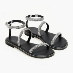 Σανδάλια δερμάτινα IRIS με πέτρες - Μαύρο/Ασημί 13 Σανδάλια δερμάτινα IRIS με πέτρες - Μαύρο/Ασημί -Σανδάλια κατάστημα sandalia dermatina iris me petres 103850 7s7e