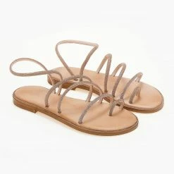 Σανδάλια δερμάτινα IRIS με Strass λουράκια - Χαλκός 13 Σανδάλια δερμάτινα IRIS με Strass λουράκια - Χαλκός -Σανδάλια κατάστημα sandalia dermatina iris me strass lourakia 103357 hkki