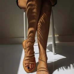 Σανδάλια δερμάτινα IRIS με Strass λουράκια - Χαλκός 12 Σανδάλια δερμάτινα IRIS με Strass λουράκια - Χαλκός -Σανδάλια κατάστημα sandalia dermatina iris me strass lourakia 103357 mwli