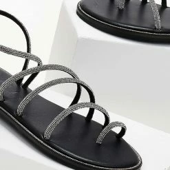 Σανδάλια δερμάτινα IRIS με Strass λουράκια - Μαύρο/Ασημί 11 Σανδάλια δερμάτινα IRIS με Strass λουράκια - Μαύρο/Ασημί -Σανδάλια κατάστημα sandalia dermatina iris me strass lourakia 103358 4da1