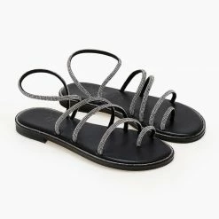 Σανδάλια δερμάτινα IRIS με Strass λουράκια - Μαύρο/Ασημί 15 Σανδάλια δερμάτινα IRIS με Strass λουράκια - Μαύρο/Ασημί -Σανδάλια κατάστημα sandalia dermatina iris me strass lourakia 103358 d2k6