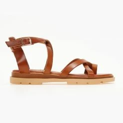 Σανδάλια δερμάτινα TFP με Comfort σόλα - Ταμπά 14 Σανδάλια δερμάτινα TFP με Comfort σόλα - Ταμπά -Σανδάλια κατάστημα sandalia dermatina tfp me comfort sola 103721 bu4a