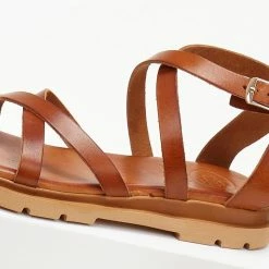 Σανδάλια δερμάτινα TFP με Comfort σόλα - Ταμπά 10 Σανδάλια δερμάτινα TFP με Comfort σόλα - Ταμπά -Σανδάλια κατάστημα sandalia dermatina tfp me comfort sola 103721 fu0r