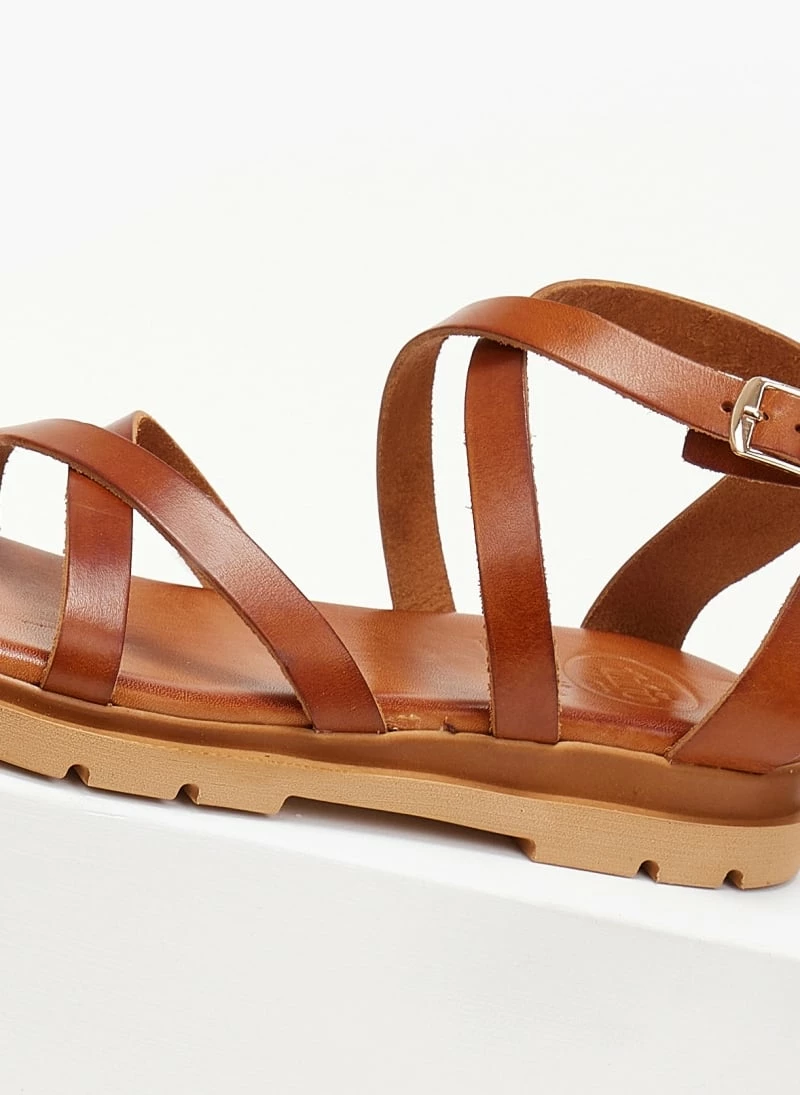 Σανδάλια δερμάτινα TFP με Comfort σόλα - Ταμπά 4 Σανδάλια δερμάτινα TFP με Comfort σόλα - Ταμπά - Image 2