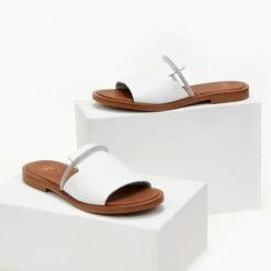 Σανδάλια δερμάτινα TFP με φαρδιά φάσα - Λευκό 8 Σανδάλια δερμάτινα TFP με φαρδιά φάσα - Λευκό -Σανδάλια κατάστημα sandalia dermatina tfp me fardia fasa 105434 05h2
