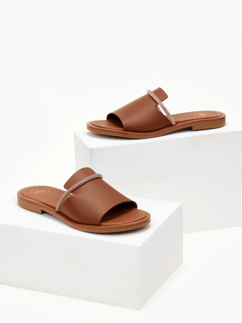 Σανδάλια δερμάτινα TFP με φαρδιά φάσα - Ταμπά 4 Σανδάλια δερμάτινα TFP με φαρδιά φάσα - Ταμπά - Image 2