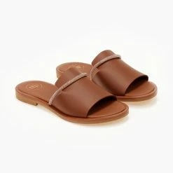 Σανδάλια δερμάτινα TFP με φαρδιά φάσα - Ταμπά 12 Σανδάλια δερμάτινα TFP με φαρδιά φάσα - Ταμπά -Σανδάλια κατάστημα sandalia dermatina tfp me fardia fasa 105436 ygly