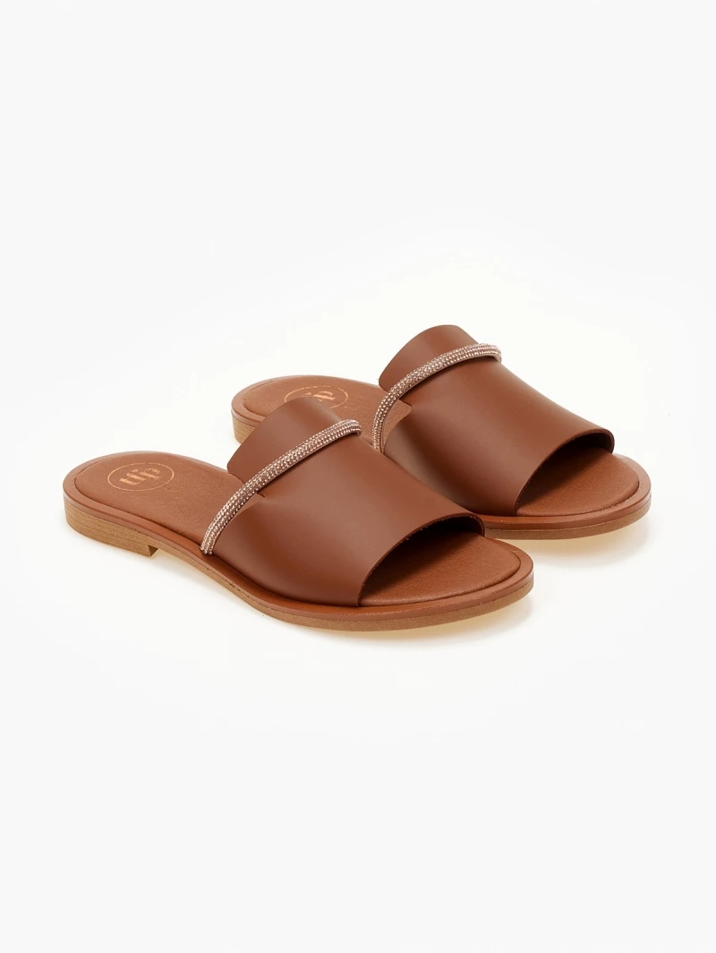 Σανδάλια δερμάτινα TFP με φαρδιά φάσα - Ταμπά 7 Σανδάλια δερμάτινα TFP με φαρδιά φάσα - Ταμπά - Image 5