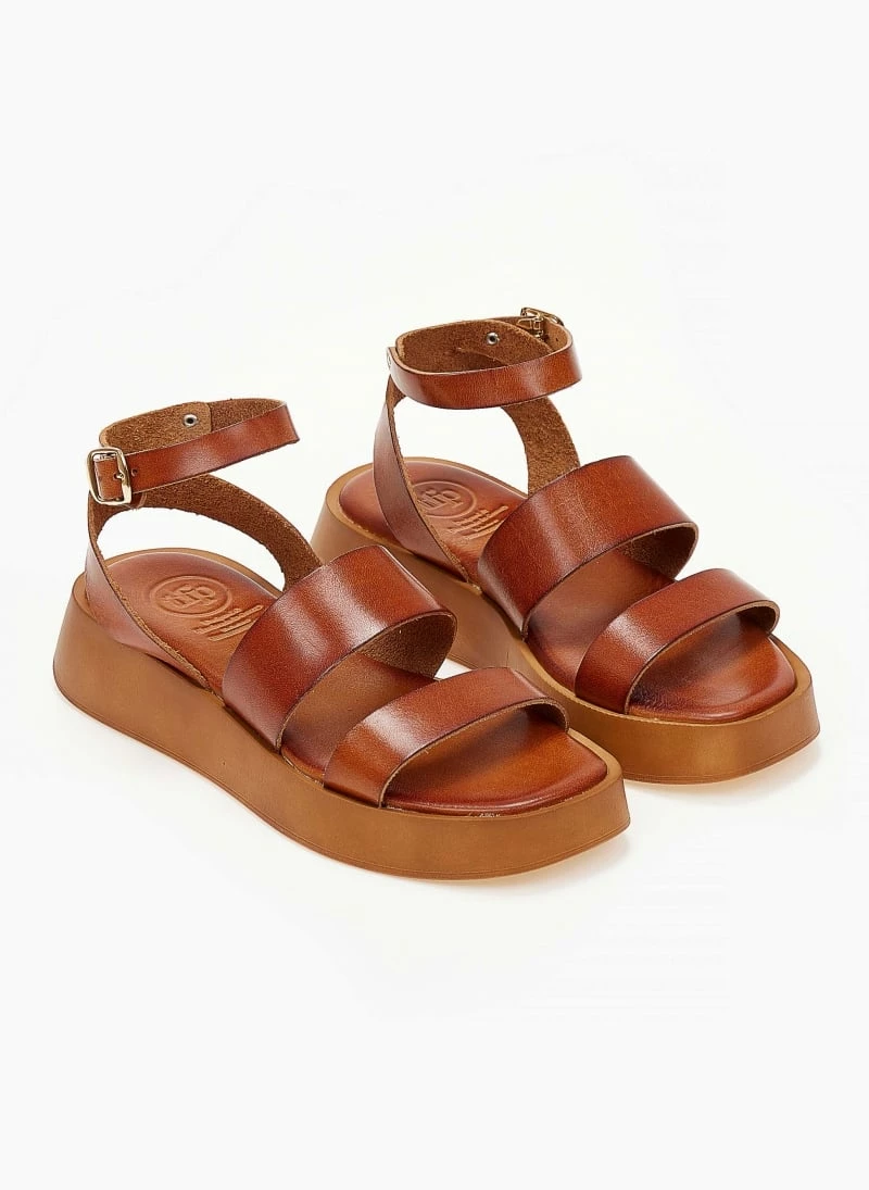 Σανδάλια δερμάτινα TFP με φάσες - Ταμπά 8 Σανδάλια δερμάτινα TFP με φάσες - Ταμπά - Image 6