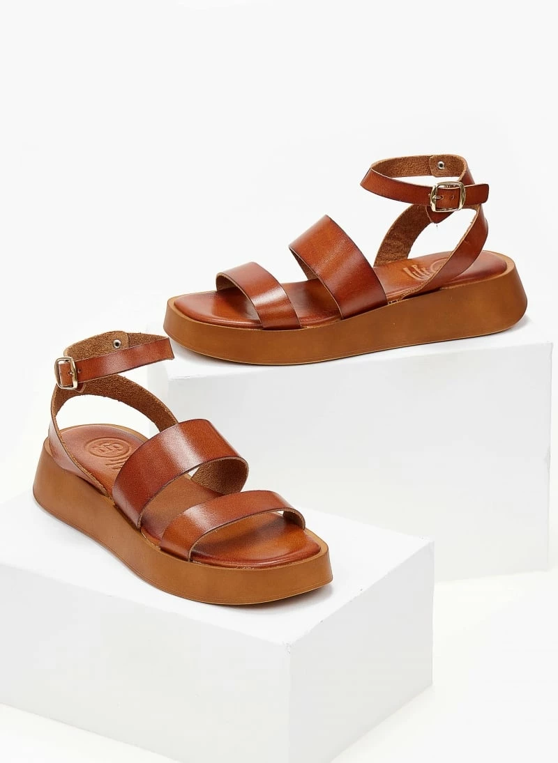 Σανδάλια δερμάτινα TFP με φάσες - Ταμπά 5 Σανδάλια δερμάτινα TFP με φάσες - Ταμπά - Image 3