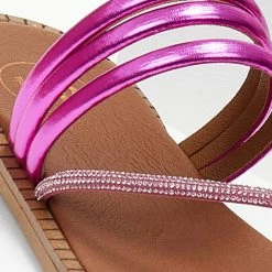 Σανδάλια δερμάτινα TFP με λοξό Strass λουράκι - Φούξια 12 Σανδάλια δερμάτινα TFP με λοξό Strass λουράκι - Φούξια -Σανδάλια κατάστημα sandalia dermatina tfp me lokso strass louraki 105318 jhfz