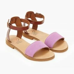 Σανδάλια δερμάτινα TFP με μπαρέτα - Λιλά 8 Σανδάλια δερμάτινα TFP με μπαρέτα - Λιλά -Σανδάλια κατάστημα sandalia dermatina tfp me mpareta 104235 1jfj
