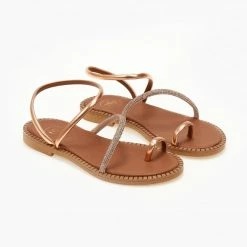 Σανδάλια δερμάτινα TFP με περαστό λουράκι - Χαλκός 14 Σανδάλια δερμάτινα TFP με περαστό λουράκι - Χαλκός -Σανδάλια κατάστημα sandalia dermatina tfp me perasto louraki 105333 rtoc