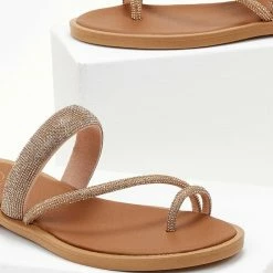 Σανδάλια δερμάτινα TFP με Strass - Χαλκός 10 Σανδάλια δερμάτινα TFP με Strass - Χαλκός -Σανδάλια κατάστημα sandalia dermatina tfp me strass 105416 1eyz