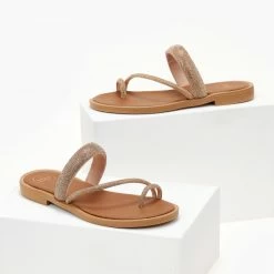 Σανδάλια δερμάτινα TFP με Strass - Χαλκός 11 Σανδάλια δερμάτινα TFP με Strass - Χαλκός -Σανδάλια κατάστημα sandalia dermatina tfp me strass 105416 k767