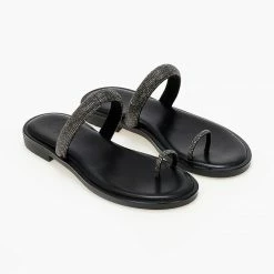 Σανδάλια δερμάτινα TFP με Strass λουράκι - Μαύρο 12 Σανδάλια δερμάτινα TFP με Strass λουράκι - Μαύρο -Σανδάλια κατάστημα sandalia dermatina tfp me strass louraki 104051 7b89