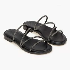 Σανδάλια δερμάτινα TFP με Strass λουράκια - Μαύρο 13 Σανδάλια δερμάτινα TFP με Strass λουράκια - Μαύρο -Σανδάλια κατάστημα sandalia dermatina tfp me strass lourakia 101687 x9a0