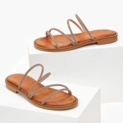 Σανδάλια δερμάτινα TFP με Strass λουράκια - Χαλκός 14 Σανδάλια δερμάτινα TFP με Strass λουράκια - Χαλκός -Σανδάλια κατάστημα sandalia dermatina tfp me strass lourakia 101688 b8kt
