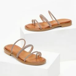 Σανδάλια δερμάτινα TFP με Strass λουράκια - Χαλκός 8 Σανδάλια δερμάτινα TFP με Strass λουράκια - Χαλκός -Σανδάλια κατάστημα sandalia dermatina tfp me strass lourakia 102865 khun