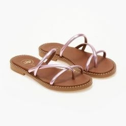 Σανδάλια δερμάτινα TFP με στρογγυλά λουράκια - Ροζ 9 Σανδάλια δερμάτινα TFP με στρογγυλά λουράκια - Ροζ -Σανδάλια κατάστημα sandalia dermatina tfp me stroggula lourakia 105190 0dbc