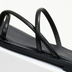 Σανδάλια δερμάτινα TFP με στρογγυλά λουράκια - Μαύρο 9 Σανδάλια δερμάτινα TFP με στρογγυλά λουράκια - Μαύρο -Σανδάλια κατάστημα sandalia dermatina tfp me stroggula lourakia 105241 oc5g