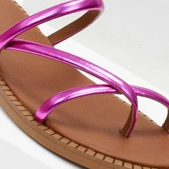 Σανδάλια δερμάτινα TFP με στρογγυλά λουράκια - Φούξια 9 Σανδάλια δερμάτινα TFP με στρογγυλά λουράκια - Φούξια -Σανδάλια κατάστημα sandalia dermatina tfp me stroggula lourakia 105242 8e9a