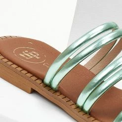 Σανδάλια δερμάτινα TFP σε μεταλλικά χρώματα - Πράσινο 14 Σανδάλια δερμάτινα TFP σε μεταλλικά χρώματα - Πράσινο -Σανδάλια κατάστημα sandalia dermatina tfp se metallika xrwmata 105184 a84b