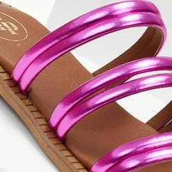 Σανδάλια δερμάτινα TFP σε μεταλλικά χρώματα - Φούξια 14 Σανδάλια δερμάτινα TFP σε μεταλλικά χρώματα - Φούξια -Σανδάλια κατάστημα sandalia dermatina tfp se metallika xrwmata 105185 wuvw