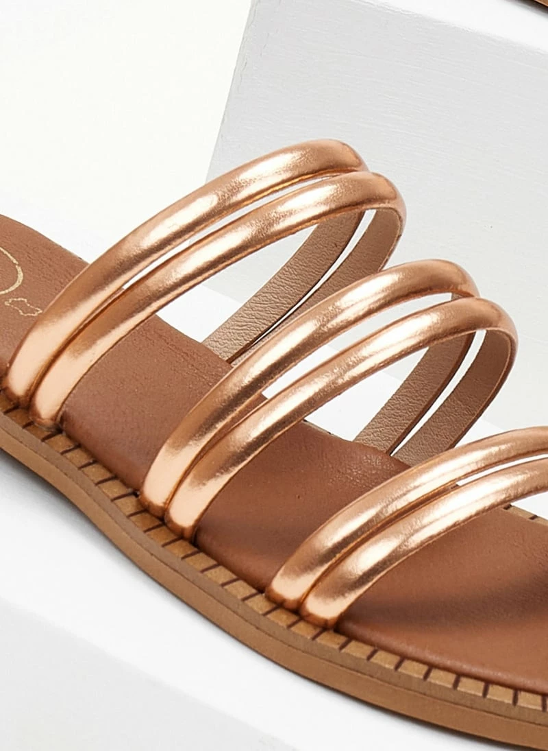 Σανδάλια δερμάτινα TFP σε μεταλλικά χρώματα - Χαλκός 4 Σανδάλια δερμάτινα TFP σε μεταλλικά χρώματα - Χαλκός - Image 2