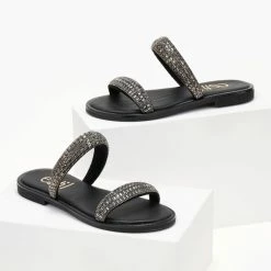 Σανδάλια ESTIL δερμάτινα με κρύσταλλα - Μαύρο 10 Σανδάλια ESTIL δερμάτινα με κρύσταλλα - Μαύρο -Σανδάλια κατάστημα sandalia estil dermatina me krustalla 106034 o7vn