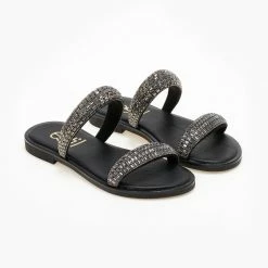Σανδάλια ESTIL δερμάτινα με κρύσταλλα - Μαύρο 12 Σανδάλια ESTIL δερμάτινα με κρύσταλλα - Μαύρο -Σανδάλια κατάστημα sandalia estil dermatina me krustalla 106034 unjf